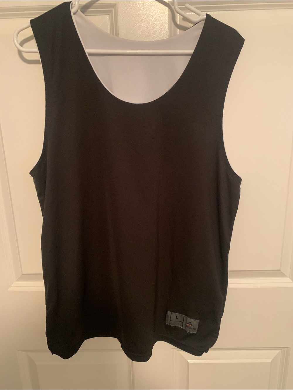Augusta Sportswear Black/White Reversible Tank Size Large Adult